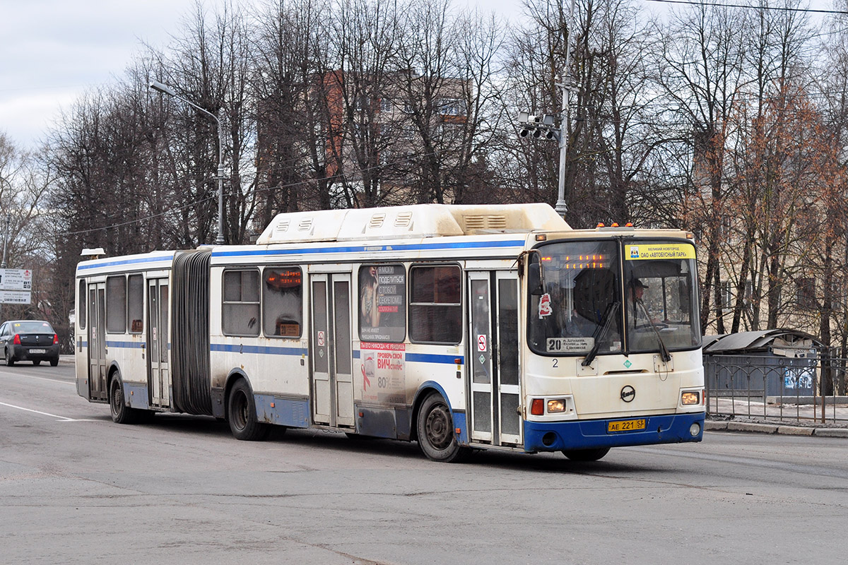 Новгородская область, ЛиАЗ-6212.70 № 2