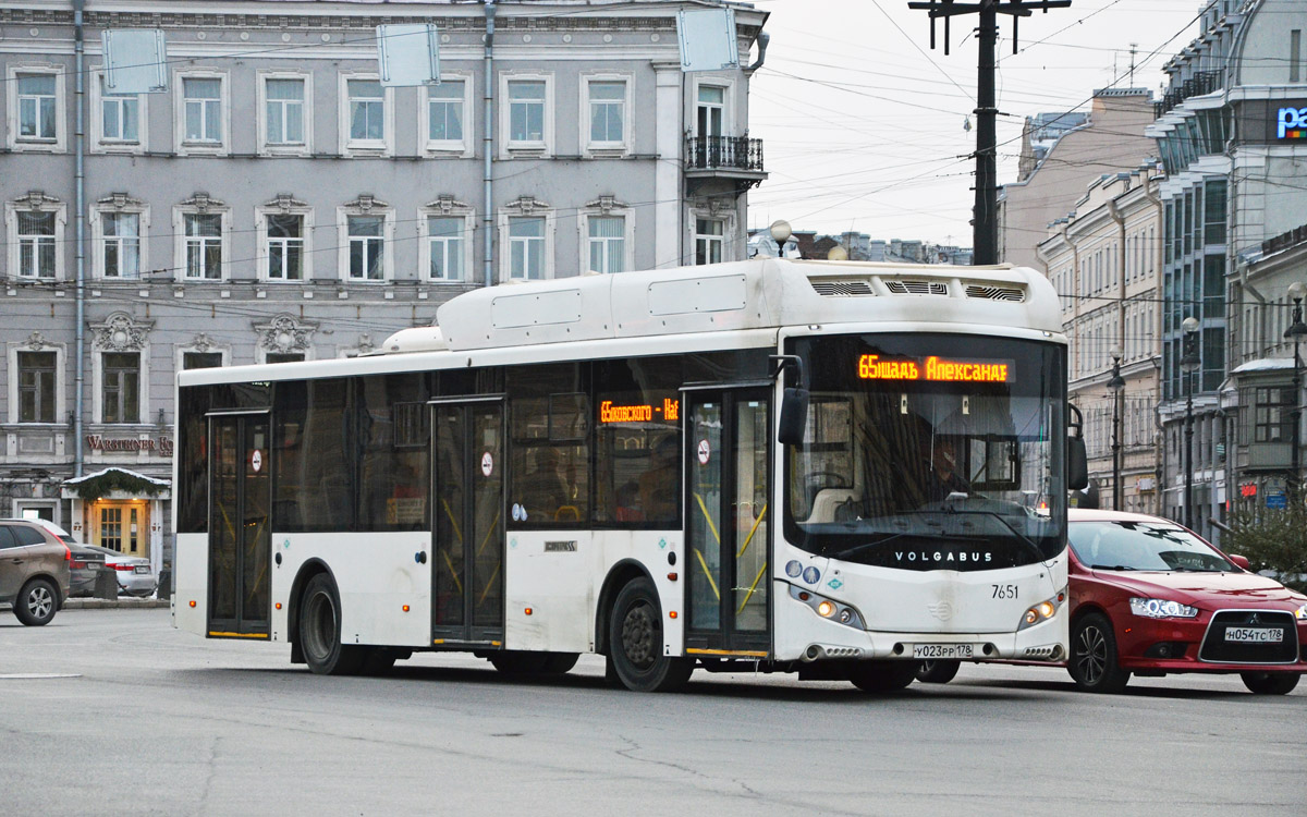 Санкт-Петербург, Volgabus-5270.G2 (CNG) № 7651