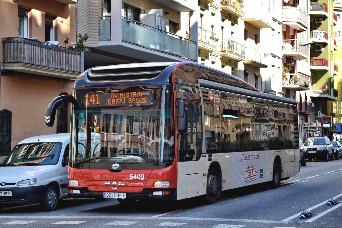 Испания, MAN A37 Lion's City Hybrid NL253 № 5409