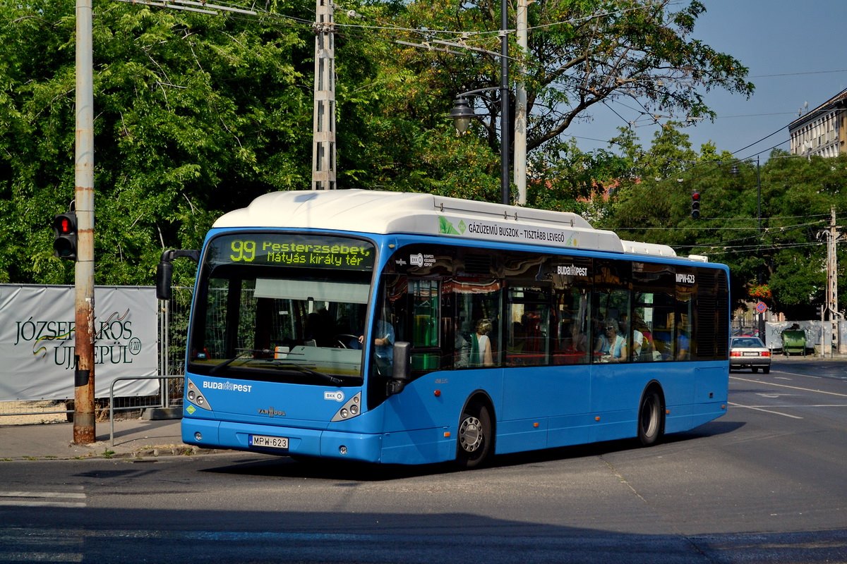 Венгрия, Van Hool New A330 CNG № MPW-623