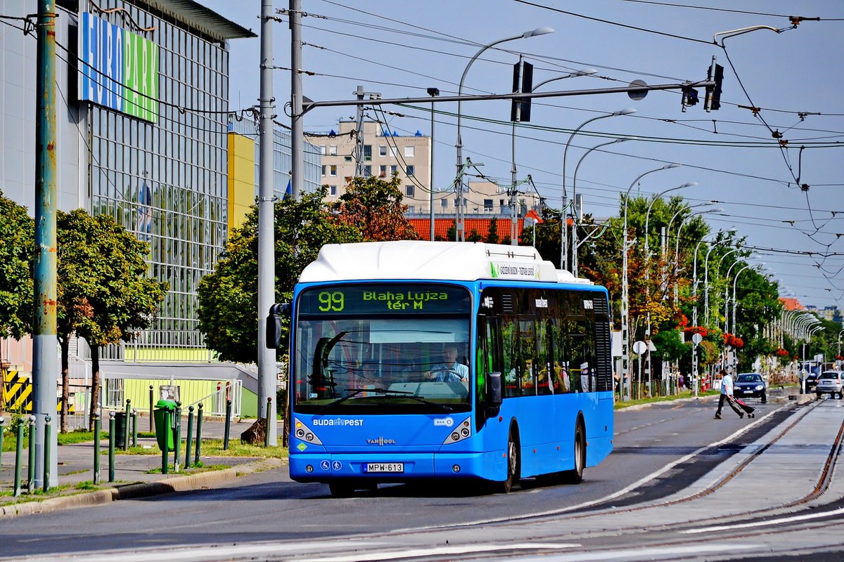 Венгрия, Van Hool New A330 CNG № MPW-613