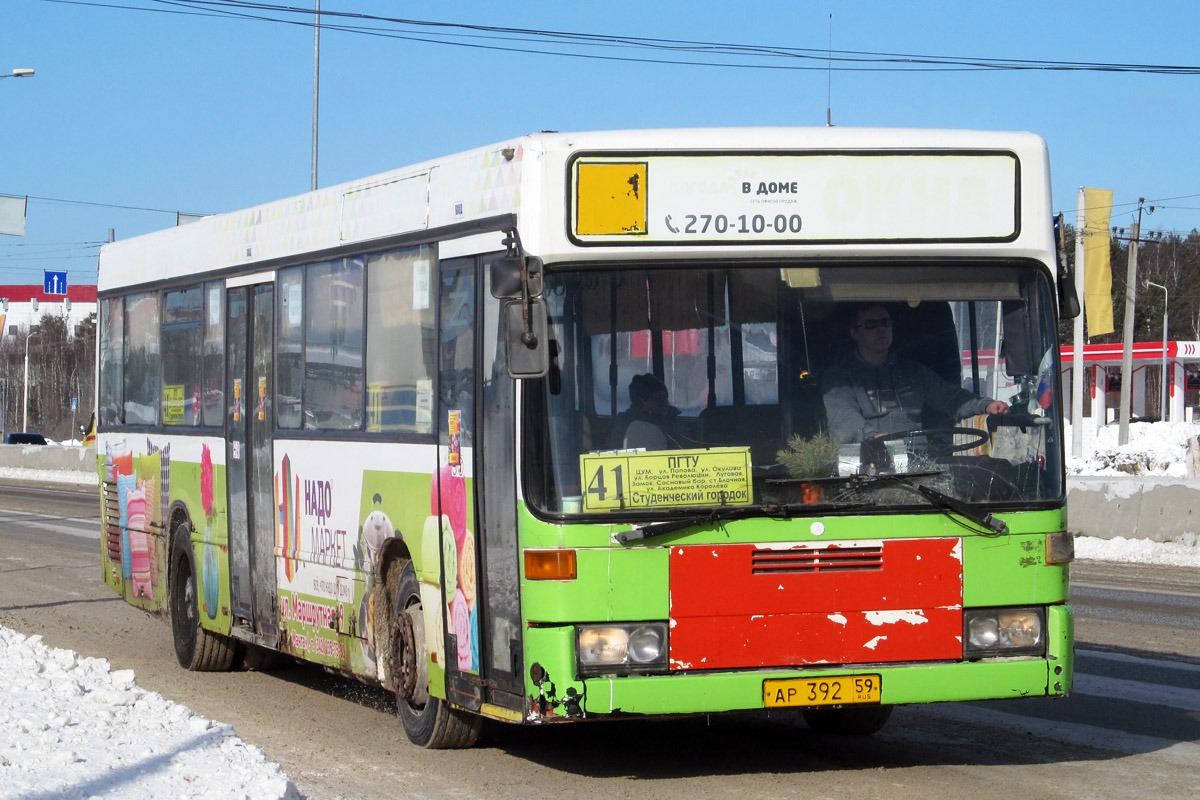 Пермский край, Mercedes-Benz O405N № АР 392 59