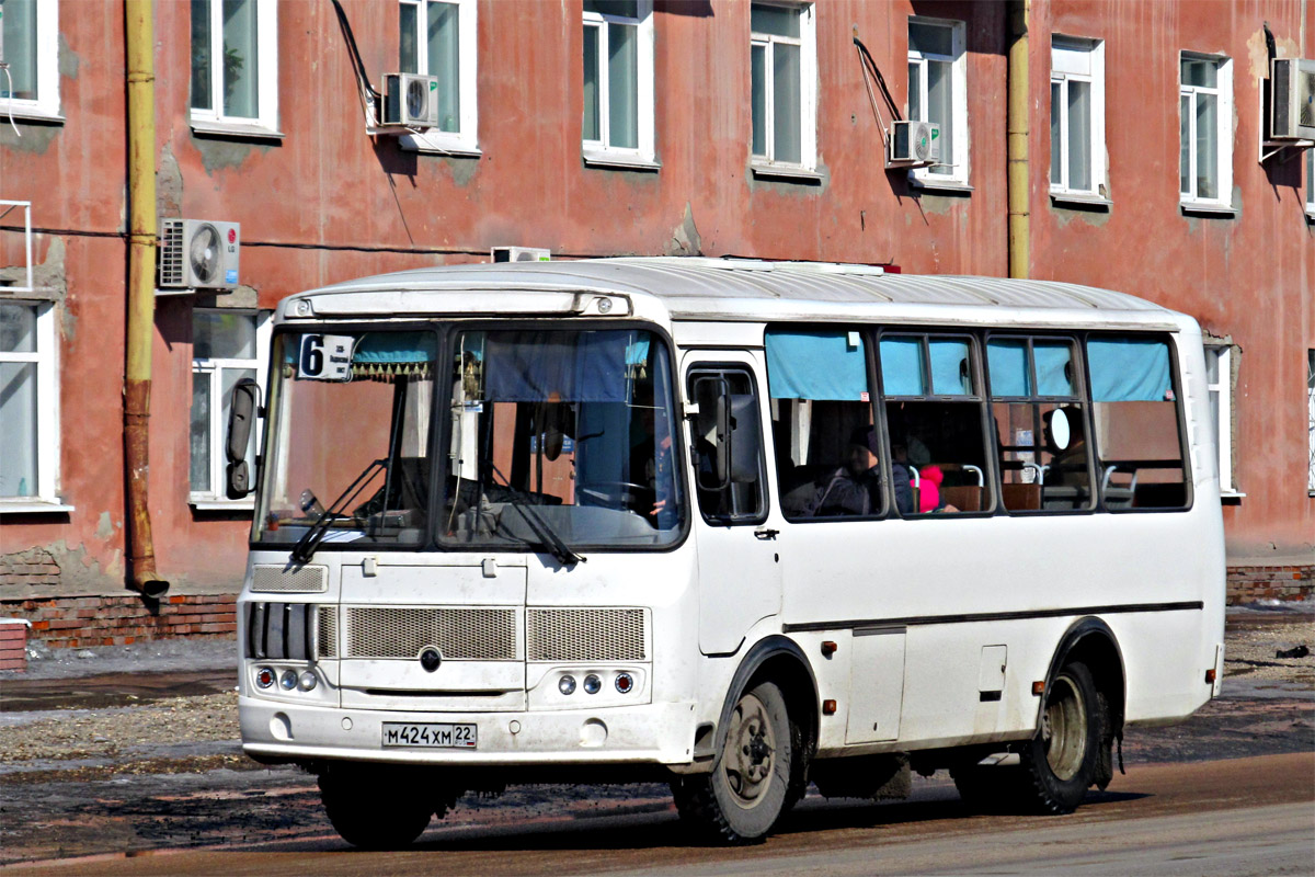 Алтайский край, ПАЗ-32054 № М 424 ХМ 22