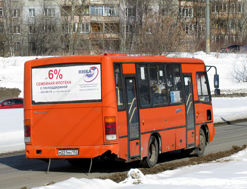 Нижегородская область, ПАЗ-320402-05 № М 221 МН 152