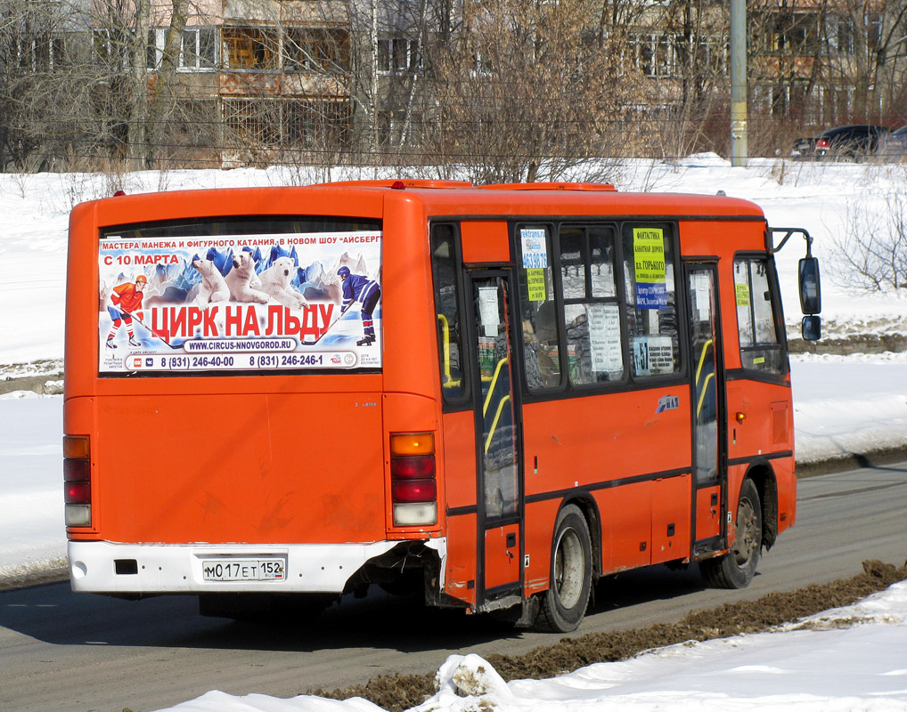 Нижегородская область, ПАЗ-320402-05 № М 017 ЕТ 152