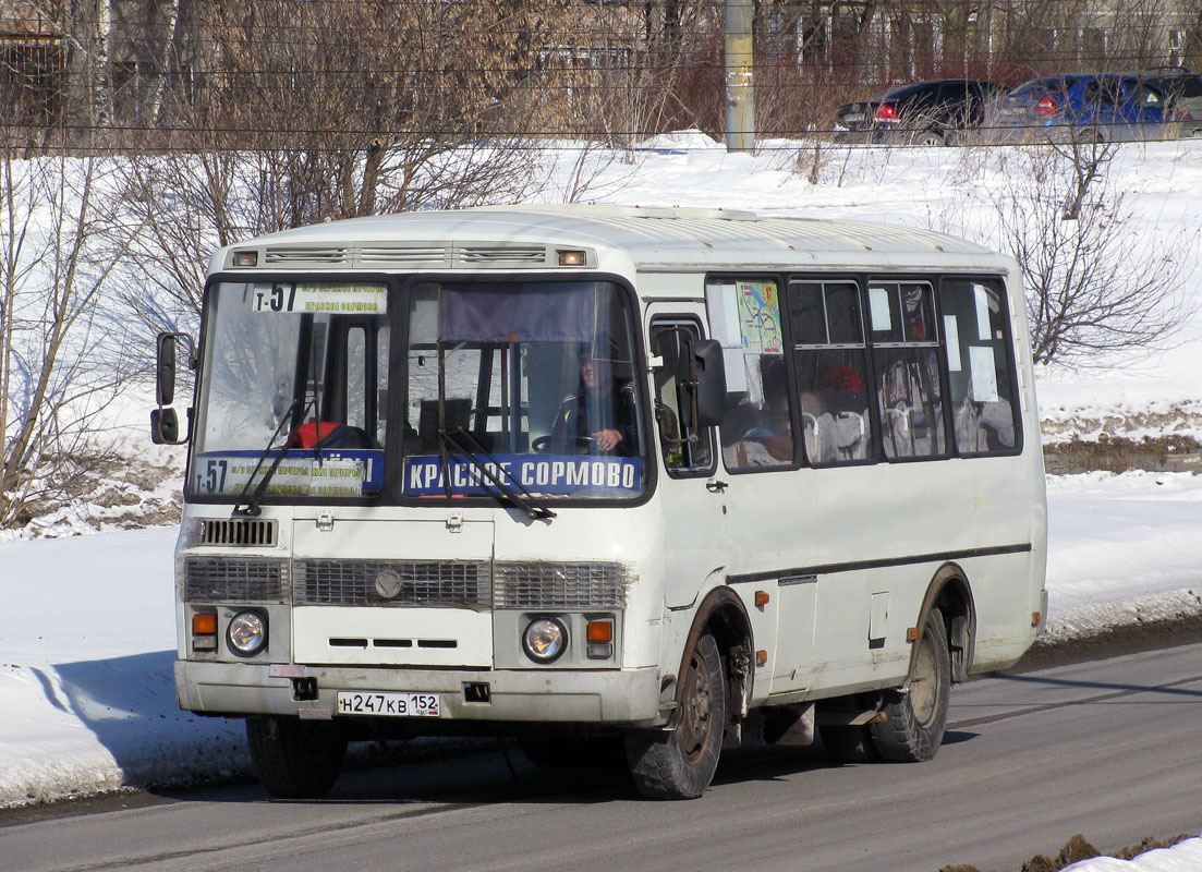 Нижегородская область, ПАЗ-32054 № Н 247 КВ 152