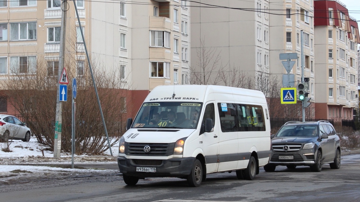 Санкт-Петербург, БТД-2219 (Volkswagen Crafter) № В 936 ВС 178