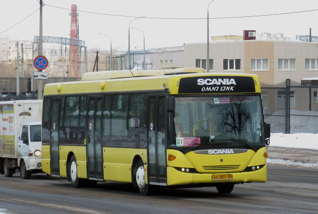 Вологодская область, Scania OmniLink II (Скания-Питер) № АЕ 001 35