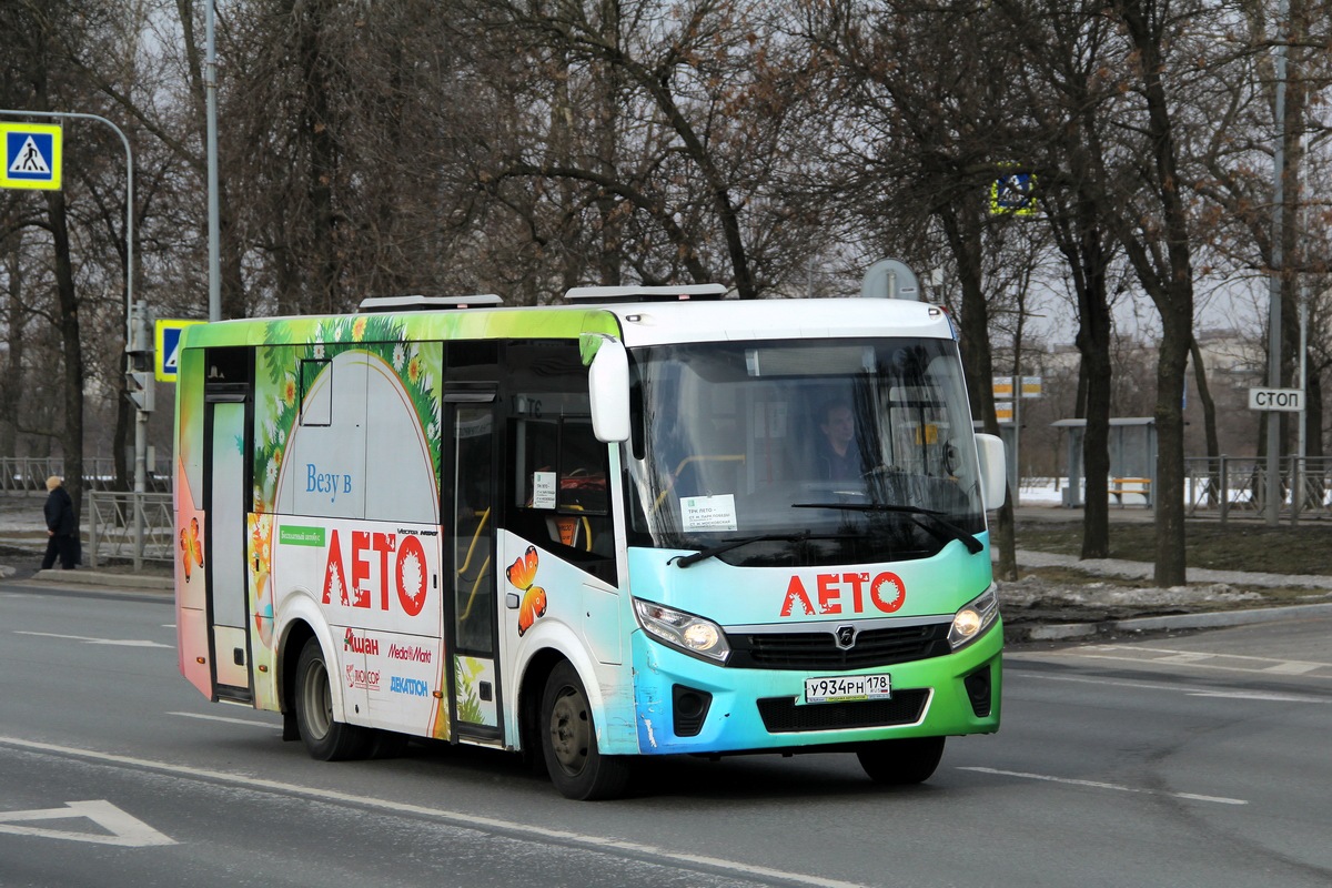 Санкт-Петербург, ПАЗ-320405-04 "Vector Next" № У 934 РН 178