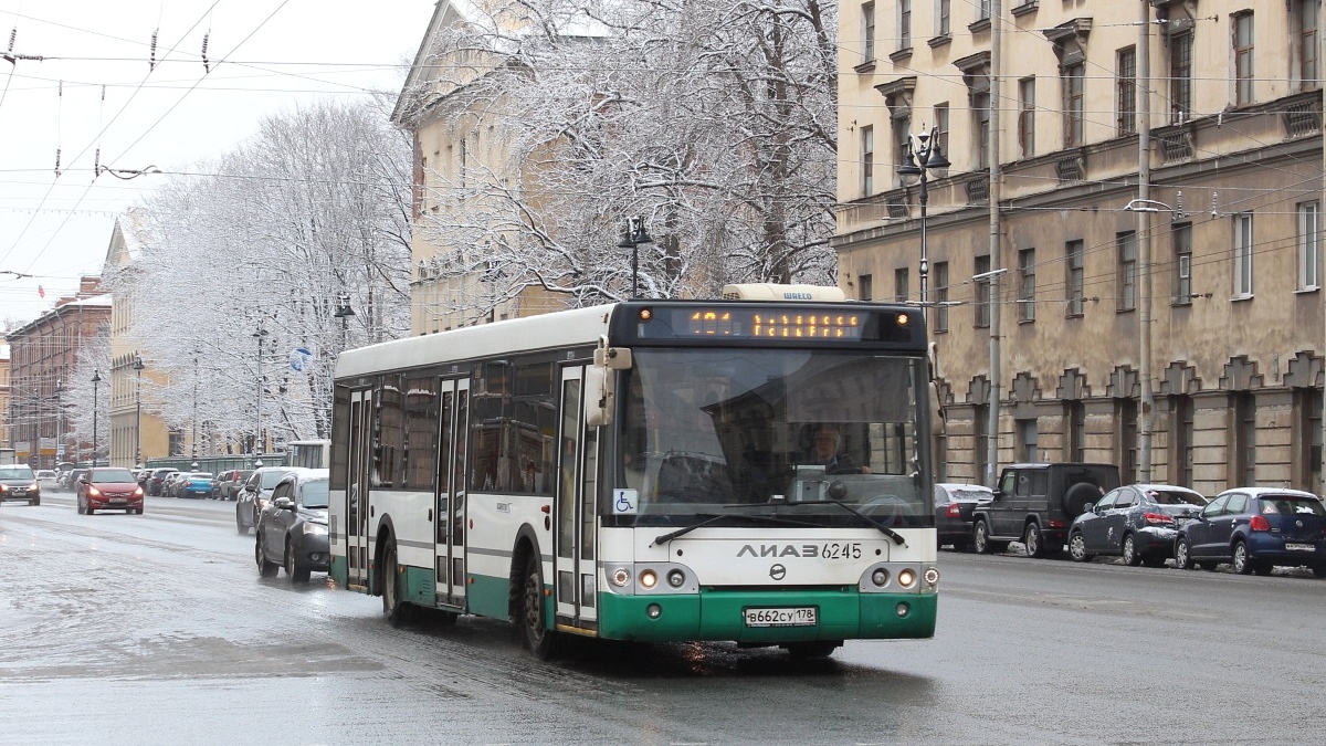 Sankt Peterburgas, LiAZ-5292.60 Nr. 6245