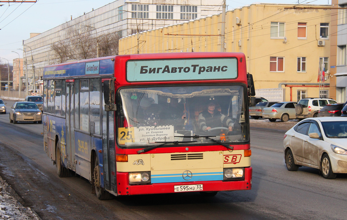 Владимирская область, Mercedes-Benz O405N2 № Е 595 НВ 33