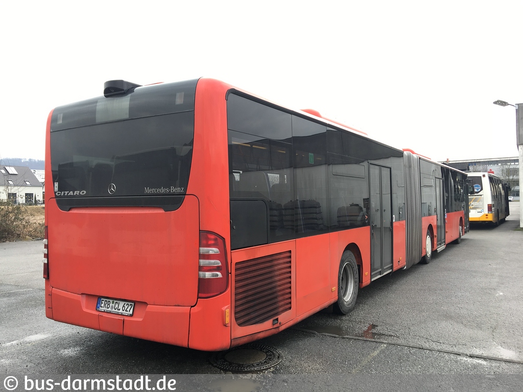 Гессен, Mercedes-Benz O530G Citaro facelift G № ERB-CL 627