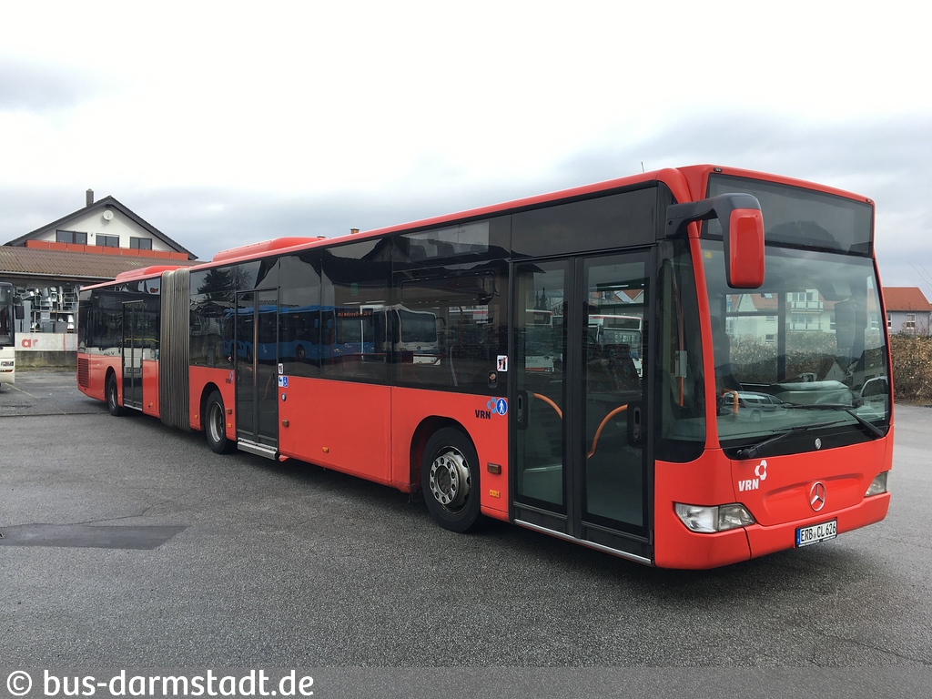 Гессен, Mercedes-Benz O530G Citaro facelift G № ERB-CL 626