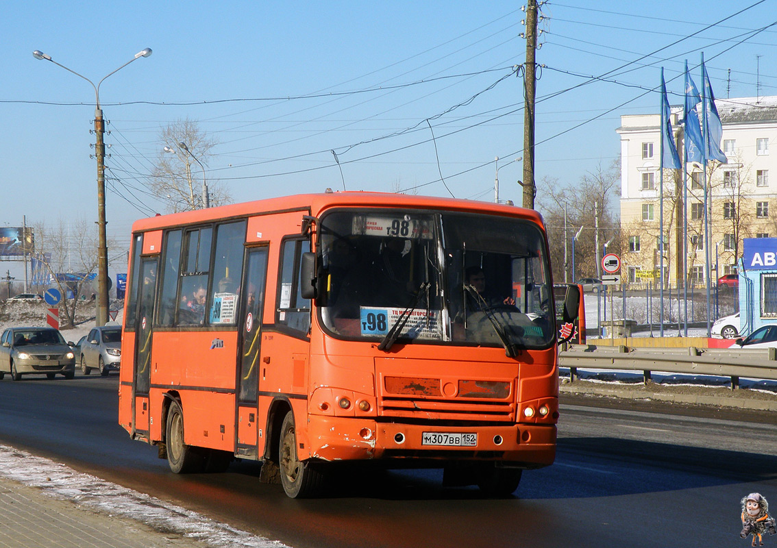 Нижегородская область, ПАЗ-320402-05 № М 307 ВВ 152