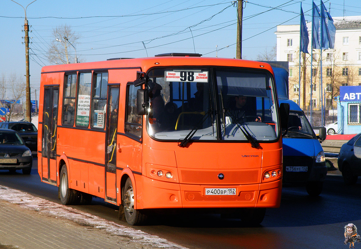 Нижегородская область, ПАЗ-320414-05 "Вектор" № Р 400 ВР 152