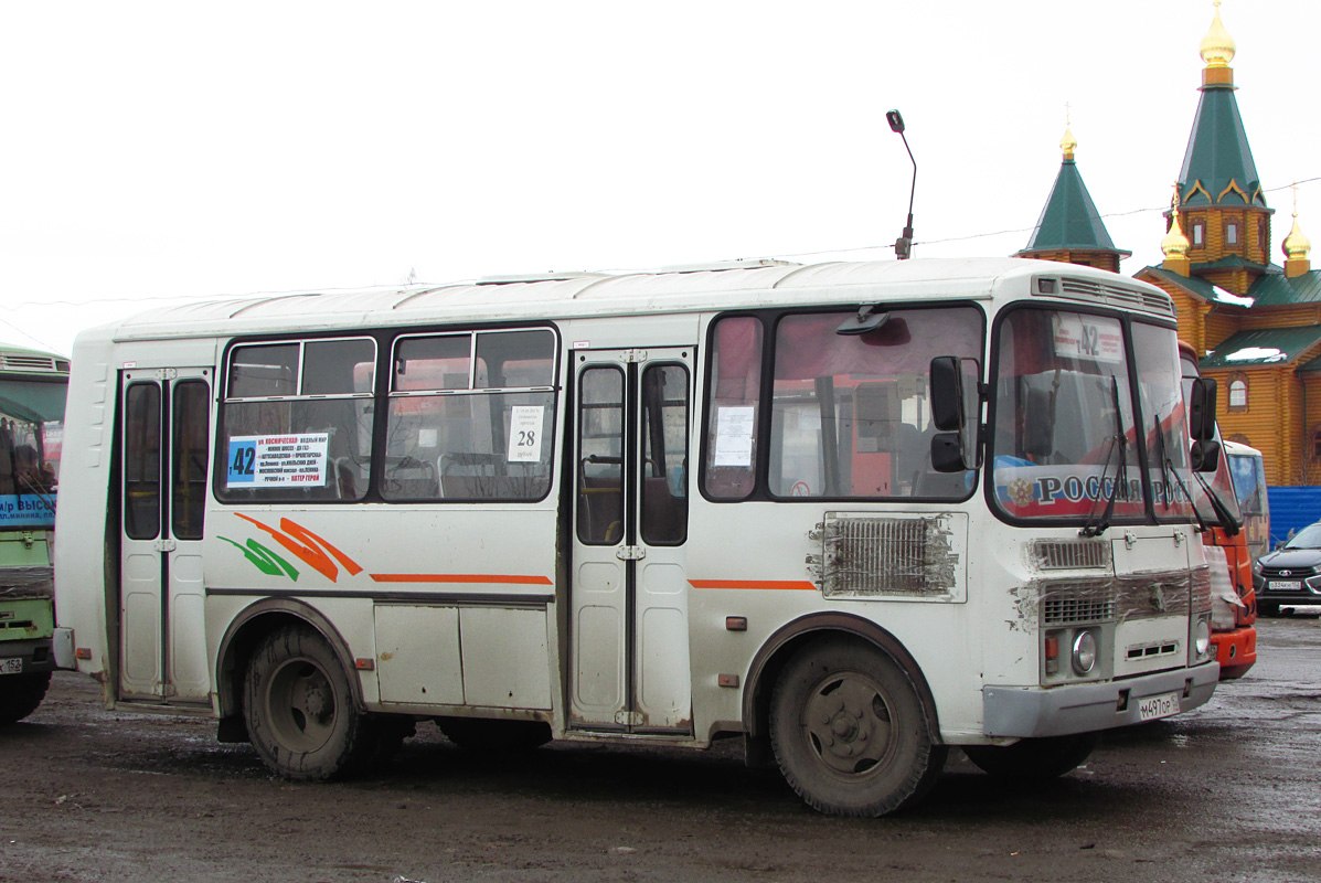 Нижегородская область, ПАЗ-32054 № М 497 ОР 152