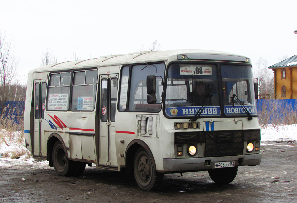 Нижегородская область, ПАЗ-32054-110-07 № Н 405 ОО 152
