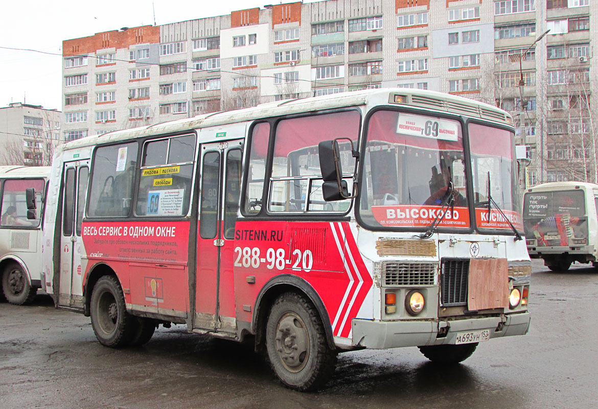Нижегородская область, ПАЗ-32054 № А 693 УН 152