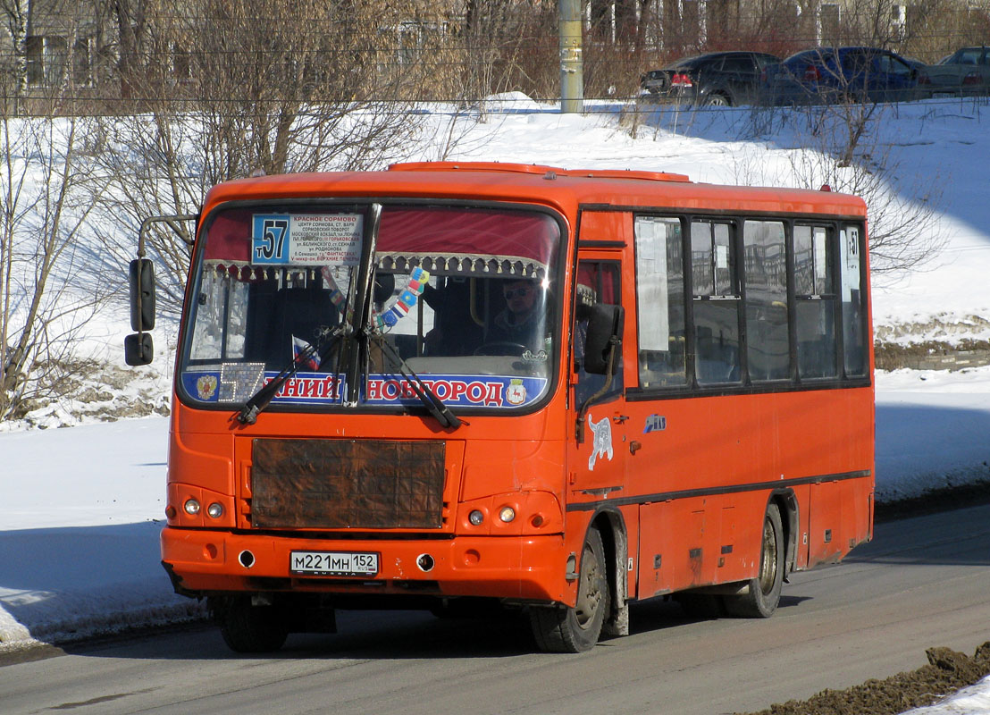 Нижегородская область, ПАЗ-320402-05 № М 221 МН 152