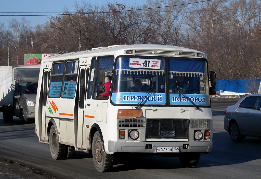 Nizhegorodskaya region, PAZ-32054 č. О 477 СН 152