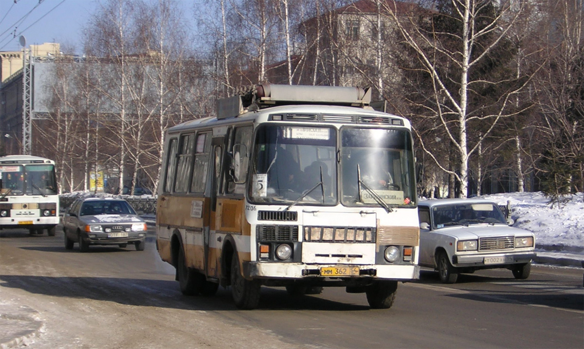 Новосибирская область, ПАЗ-3205 (00) № 7206