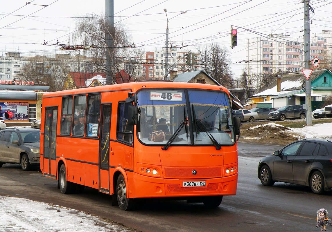 Нижегородская область, ПАЗ-320414-05 "Вектор" № Р 387 ВР 152