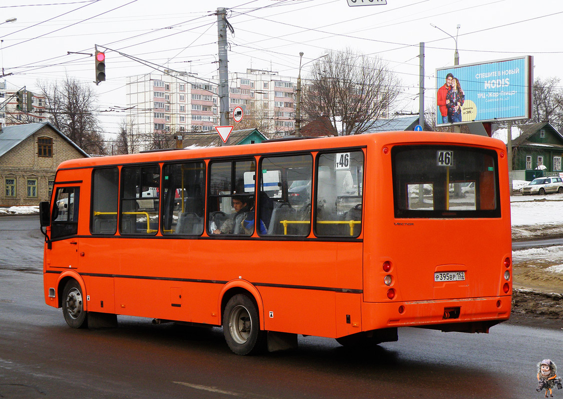 Nyizsnyij Novgorod-i terület, PAZ-320414-05 "Vektor" sz.: Р 395 ВР 152