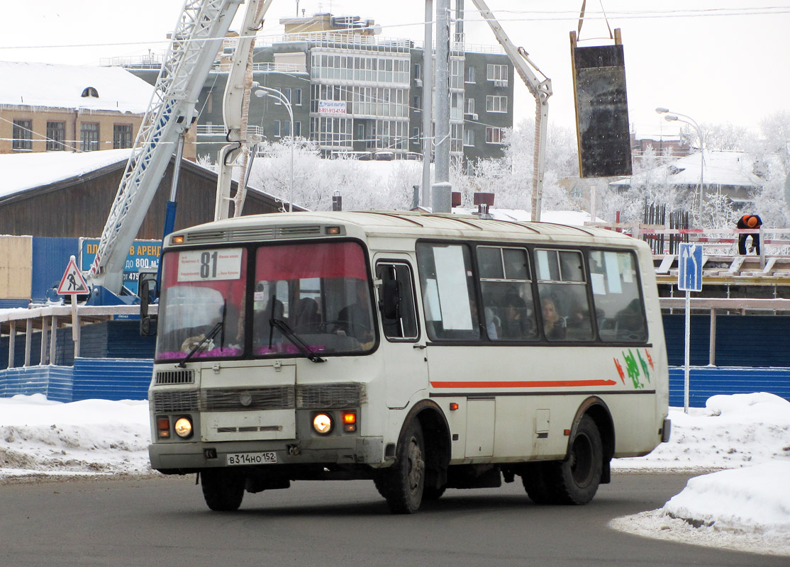 Нижегородская область, ПАЗ-32054 № В 314 НО 152