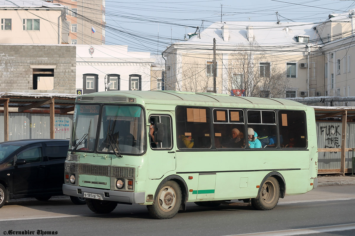 Саха (Якутия), ПАЗ-32054 № В 185 КВ 14