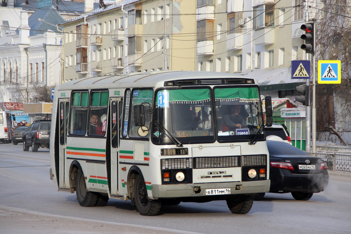 Саха (Якутия), ПАЗ-32054 № А 811 ММ 14