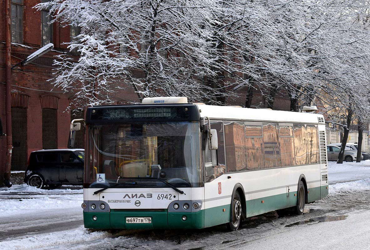 Санкт-Петербург, ЛиАЗ-5292.60 № 6942