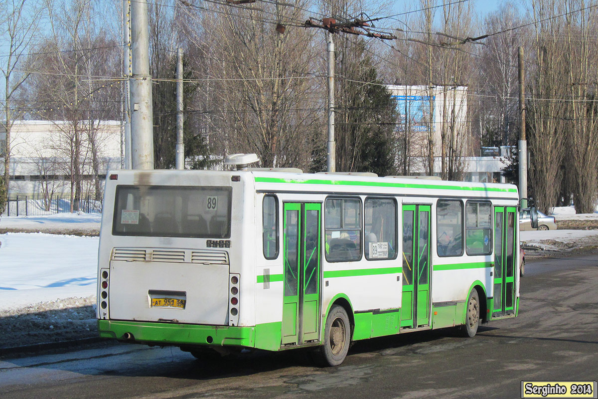 Penza region, LiAZ-5256.45 Nr. АТ 951 58