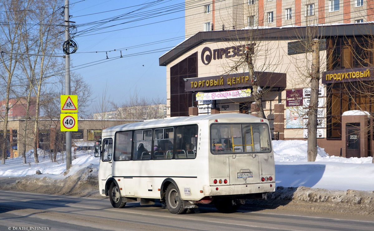 Томская область, ПАЗ-32054 № Е 851 ЕВ 70