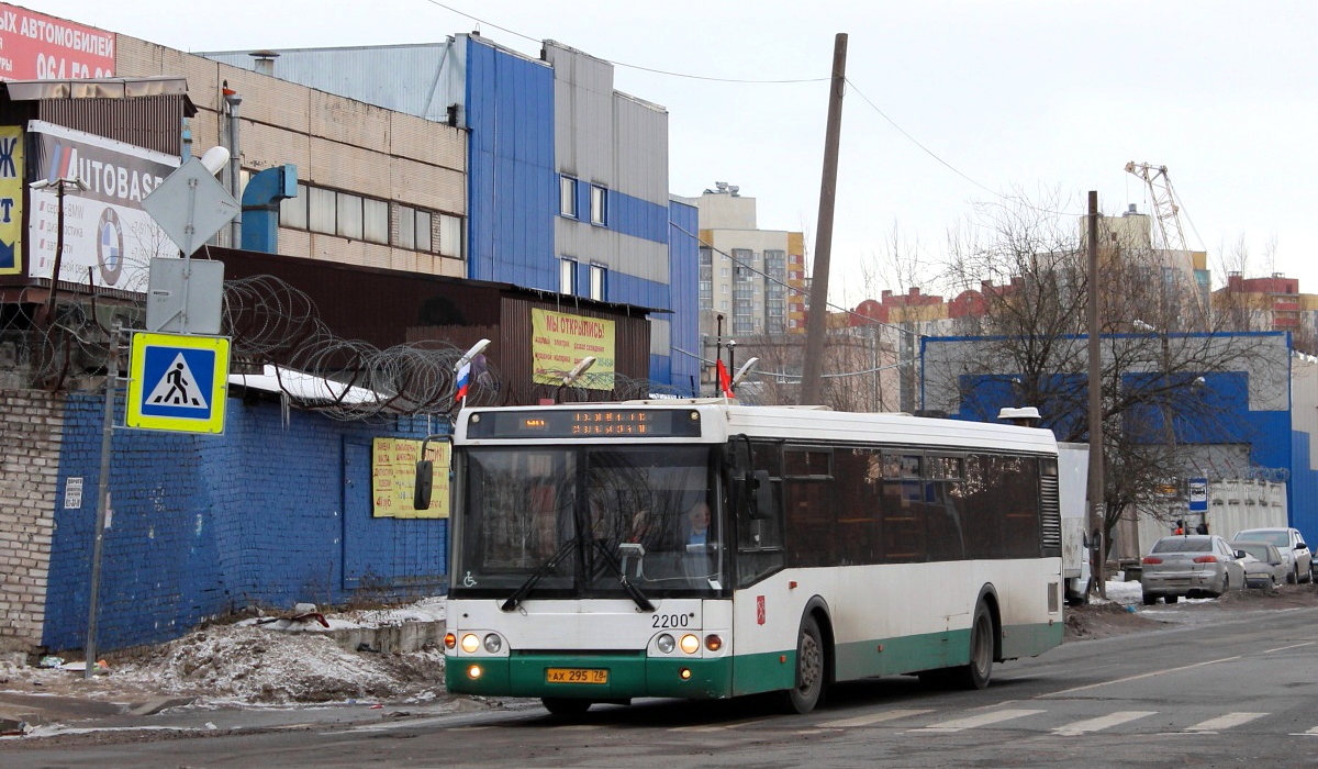 Санкт-Петербург, ЛиАЗ-5292.20 № 2200