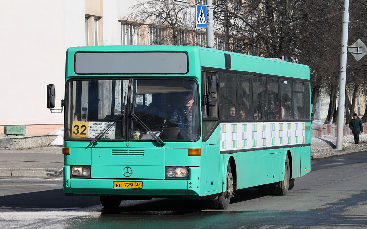 Владимирская область, Mercedes-Benz O405 № ВС 729 33