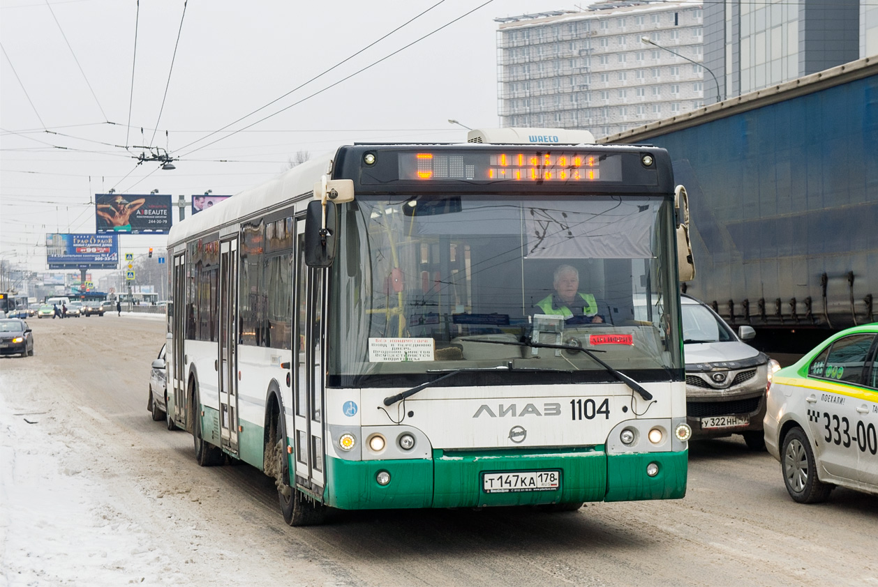 Санкт-Петербург, ЛиАЗ-5292.60 № 1104