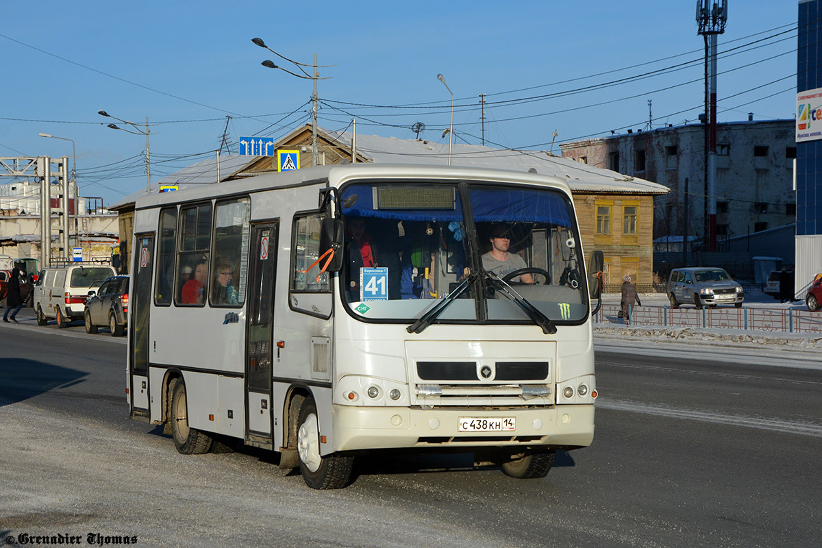 Саха (Якутия), ПАЗ-320302-08 № С 438 КН 14