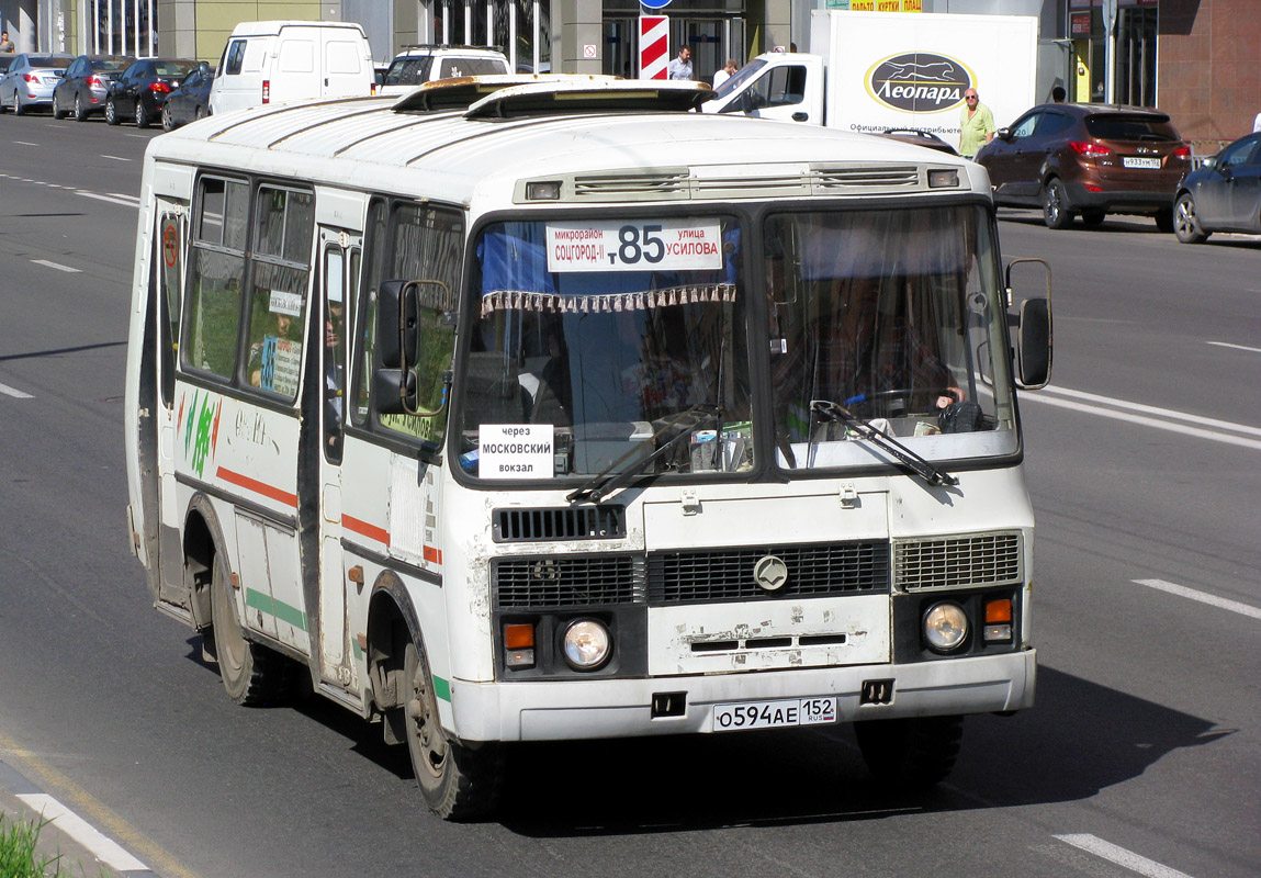 Нижегородская область, ПАЗ-32054 № О 594 АЕ 152