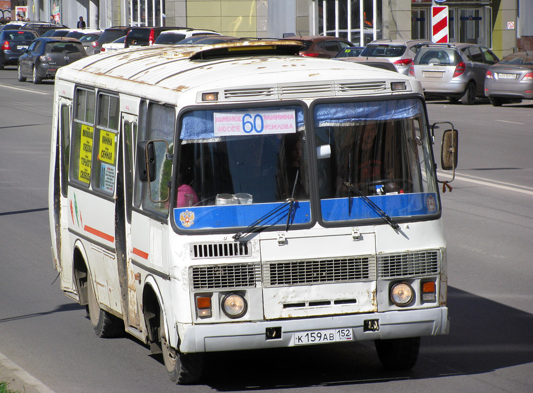 Нижегородская область, ПАЗ-32054 № К 159 АВ 152