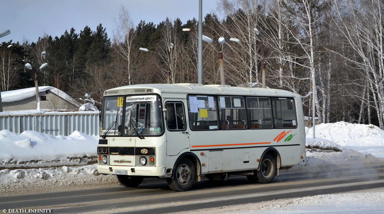 Томская область, ПАЗ-32054 № К 910 ХТ 29