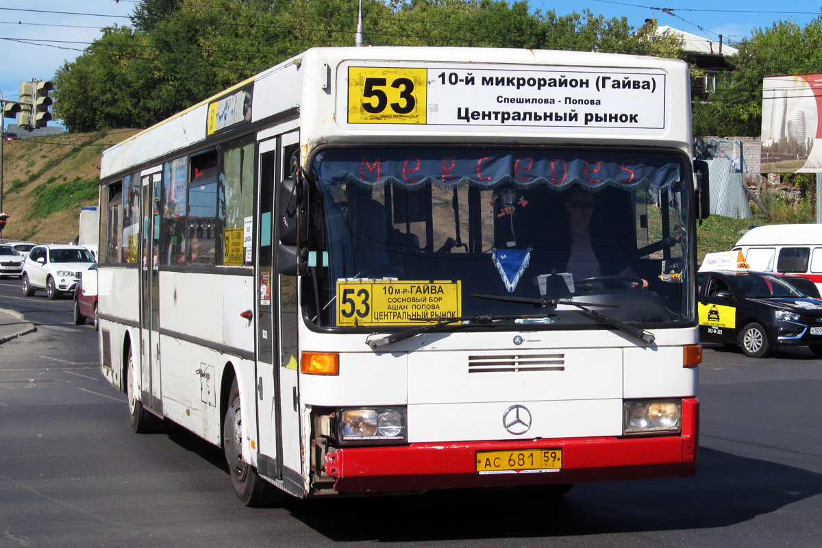 Пермский край, Mercedes-Benz O405 № АС 681 59