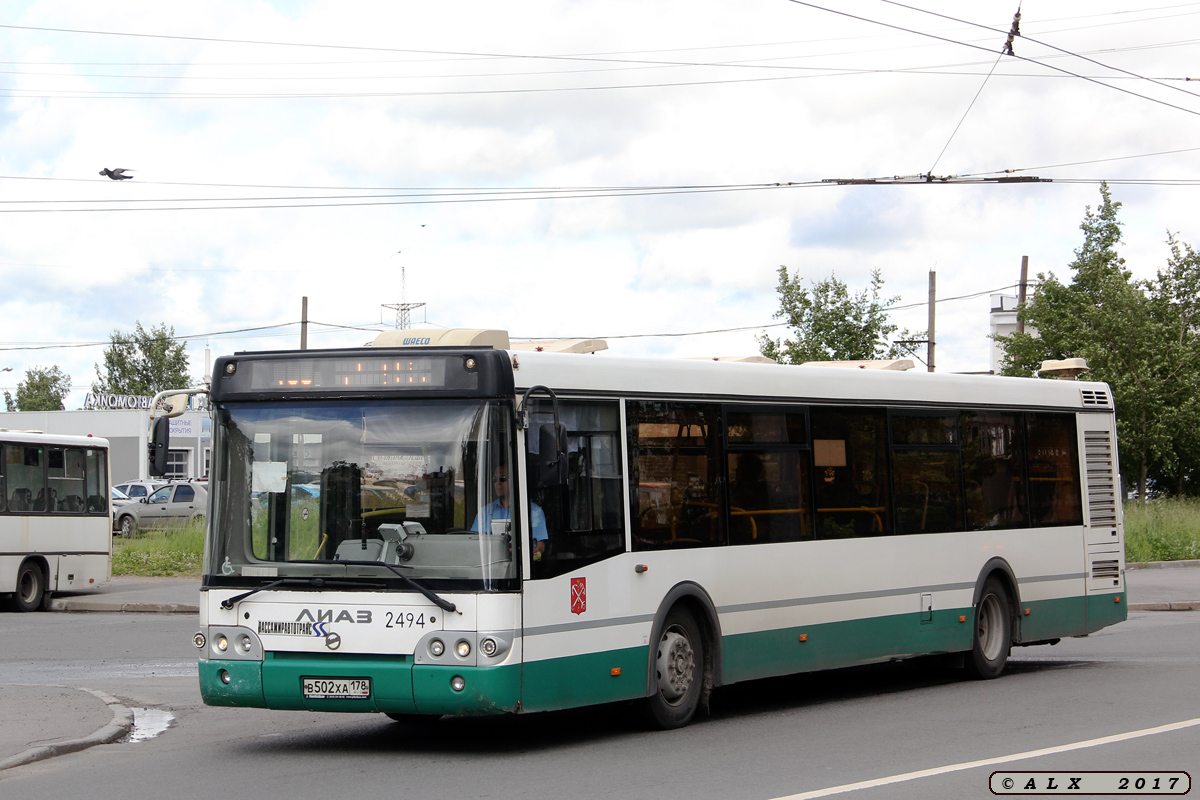 Санкт-Петербург, ЛиАЗ-5292.60 № 2494