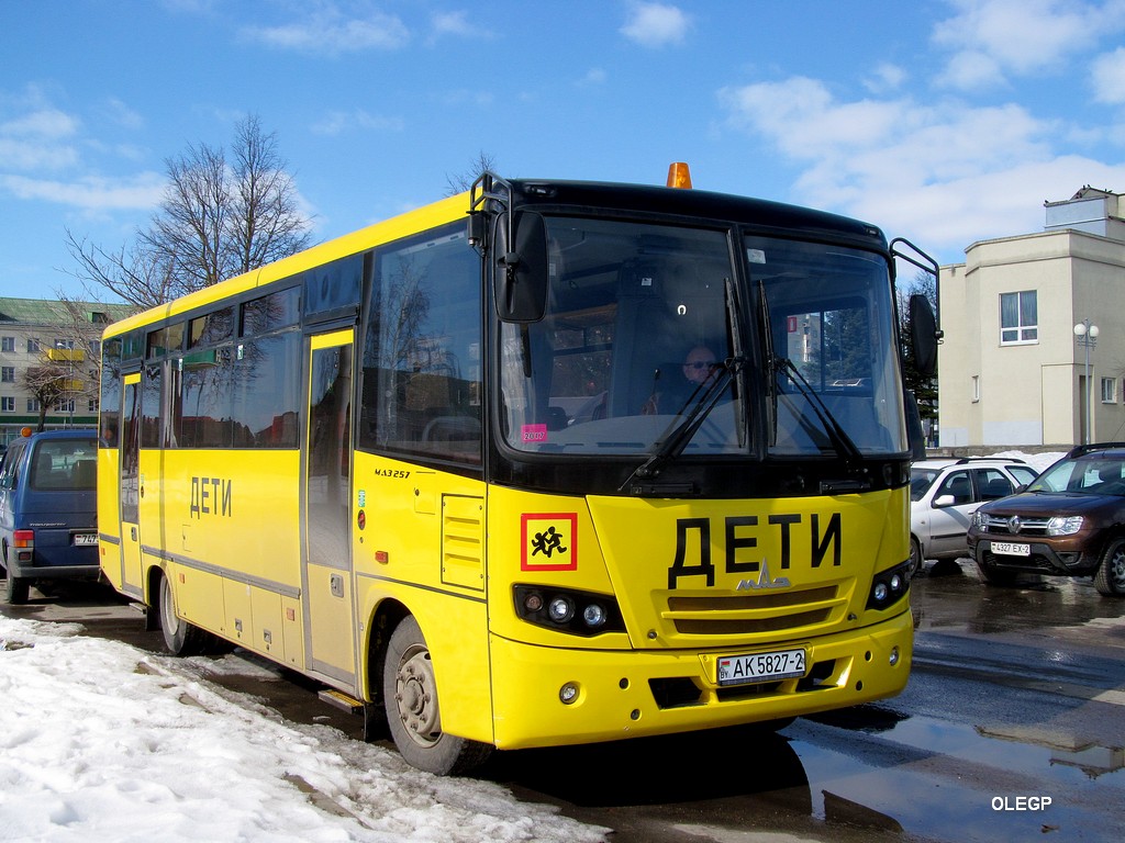 Витебская область, МАЗ-257.S30 № АК 5827-2