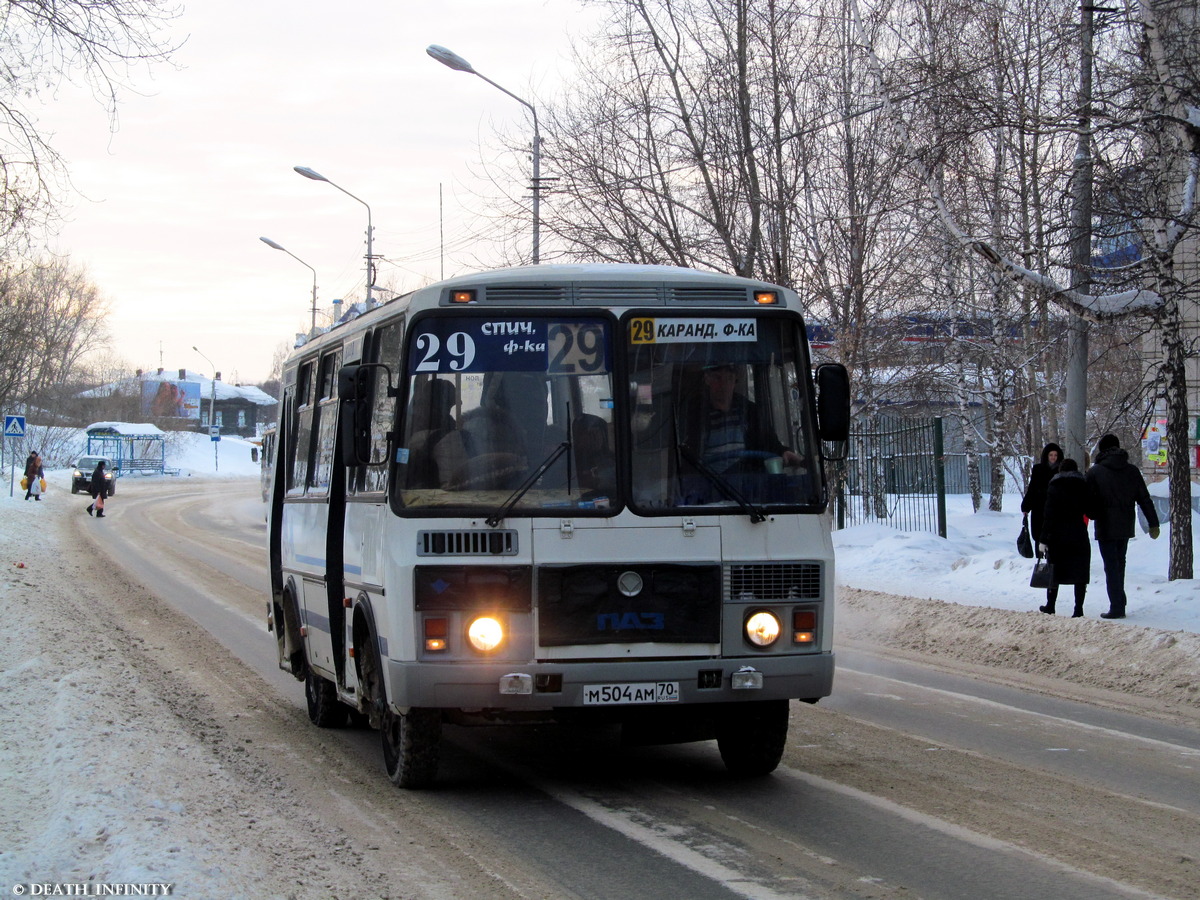 Томская область, ПАЗ-32054 № М 504 АМ 70