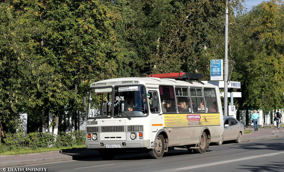 Томская область, ПАЗ-32054 № Е 552 ХО 70