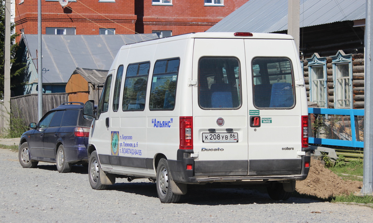 Ханты-Мансийский АО, FIAT Ducato 244 CSMMC, -RT № К 208 УВ 86