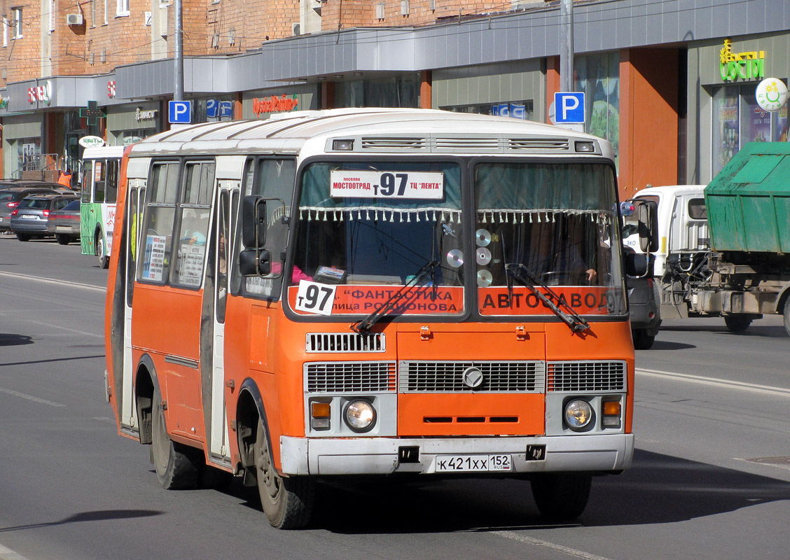 Нижегородская область, ПАЗ-32054 № К 421 ХХ 152