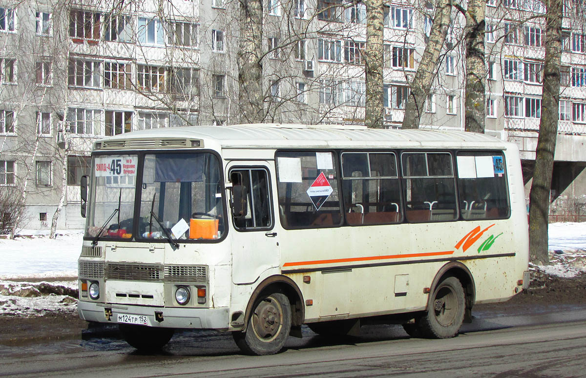 Нижегородская область, ПАЗ-32054 № М 124 ТР 152