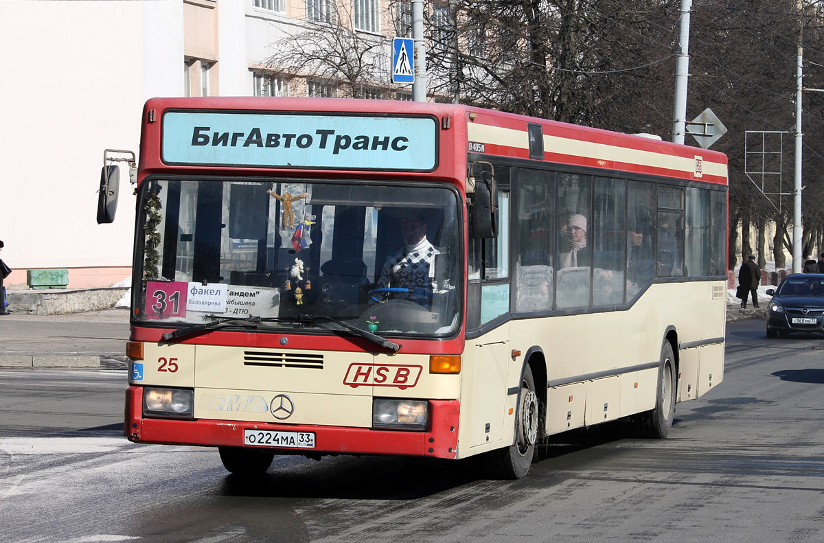 Владимирская область, Mercedes-Benz O405N2 № О 224 МА 33