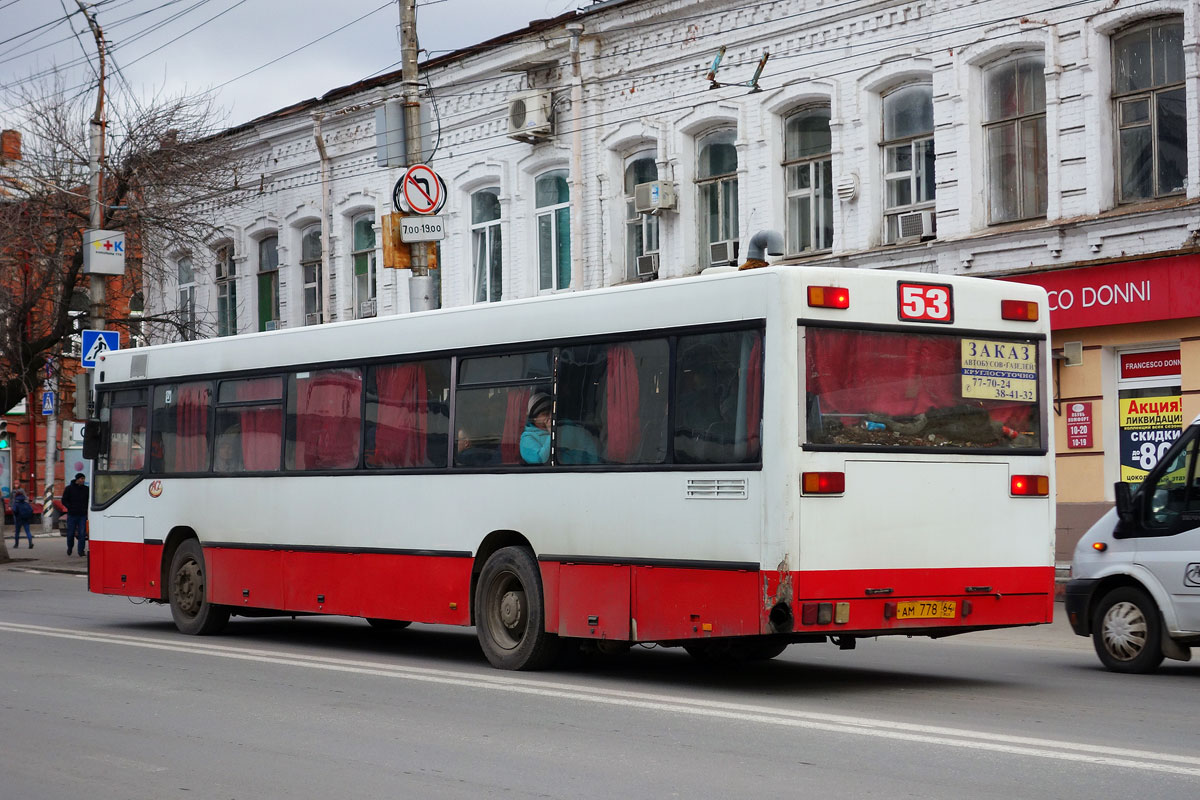 Saratov region, Mercedes-Benz O405N Nr. АМ 778 64